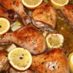 Delicious and Easy One-Pan Lemon Garlic Chicken Dinner Recipe