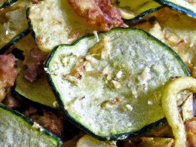 Deliciously Crunchy Parmesan Zucchini Chips Recipe