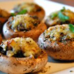 Easy and Delicious Parmesan and Herb Stuffed Mushrooms