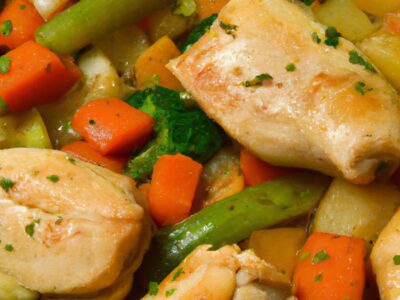 Easy One-Pan Chicken and Vegetable Dinner Recipe