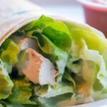 Delicious & Nutritious: Grilled Chicken Caesar Salad Wrap for a Healthy Lunch!