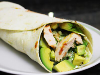 Healthy and Delicious Chicken Avocado Wrap Recipe for a Perfect Lunchtime Boost
