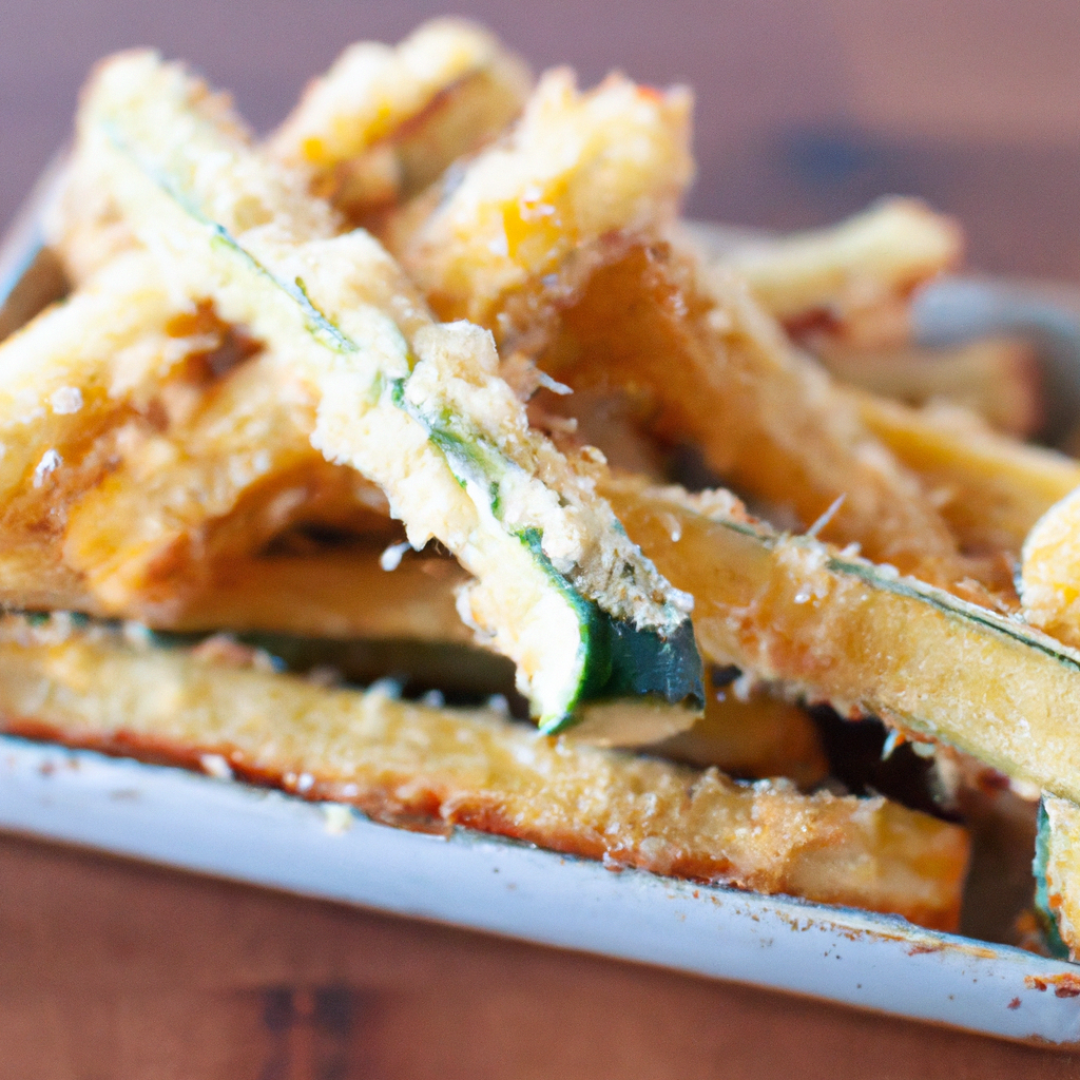 Crispy Parmesan Zucchini Fries – the Perfect Appetizer to Share with Friends